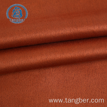 100% Polyester Knitted French Terry Faux Suede Fabric